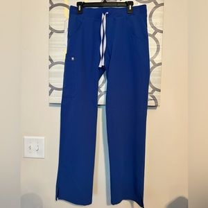 Figs Winning Blue Kade Scrub Pants Size: M